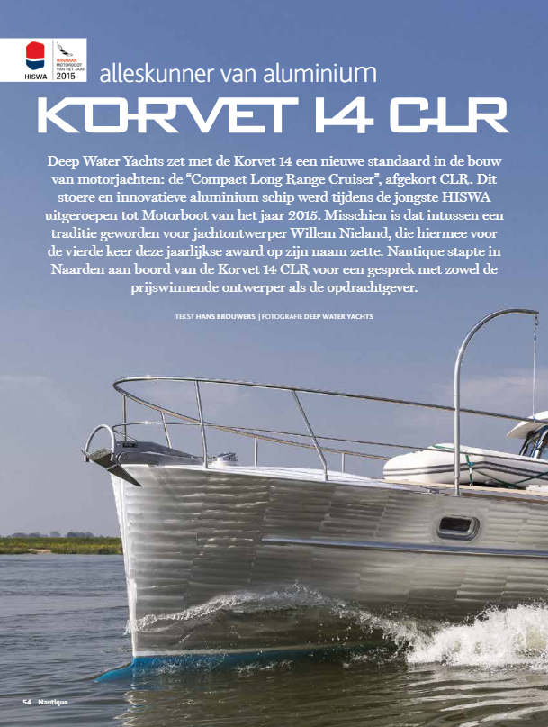Deep Water Yachts Korvet 14 New Standard