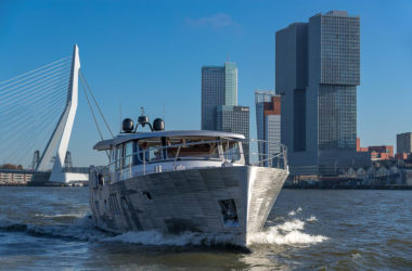 Aluminium motor yachts, motor yachts, passage maker, the hague, Aluminium, motor yacht, design, range, performance, Deep Water Yachts, Dutch Design, Dutch, Korvet 18, Korvet lowrider, lowrider